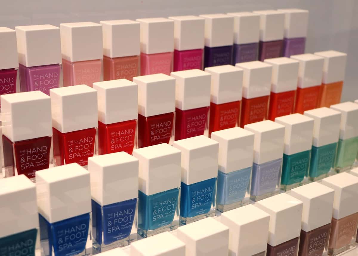 Hand and foot spa nail polish
