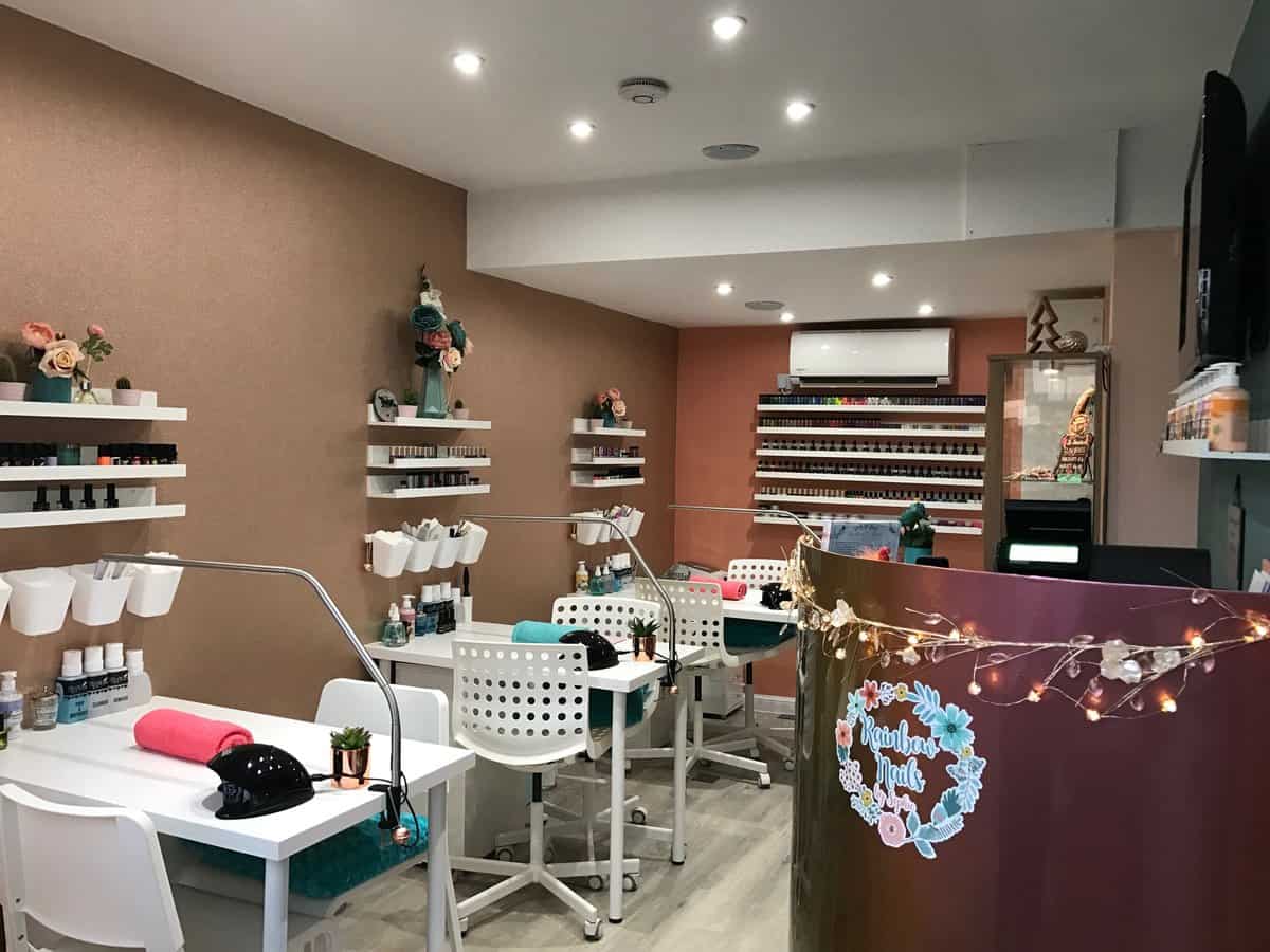 Rainbow Nails Sophie Hudd