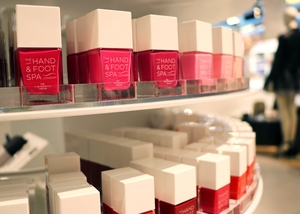 Hand and Foot Spa nail polish Selfridges Birmingham