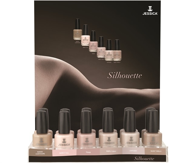 Jessica nails Silhouette