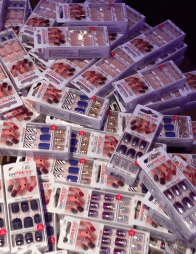 Kiss Nails Pixie Lott event