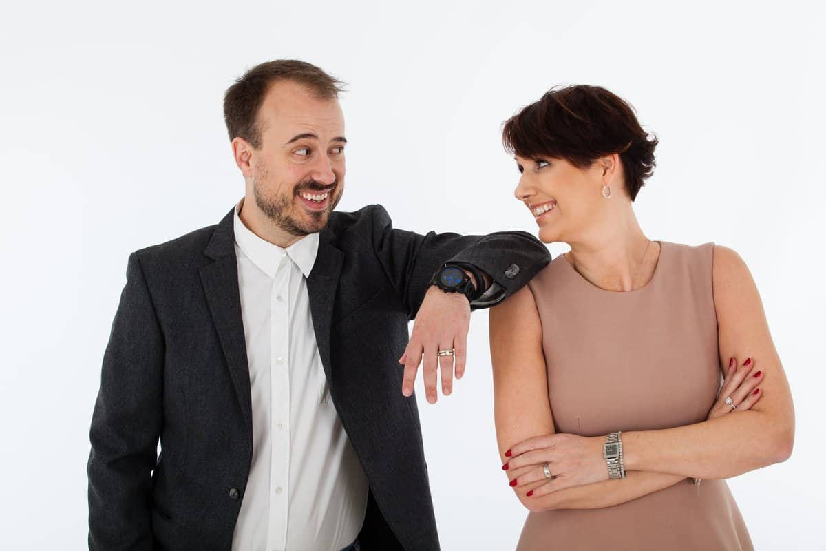 Samuel & Samantha Sweet, founders of Sweet Squared