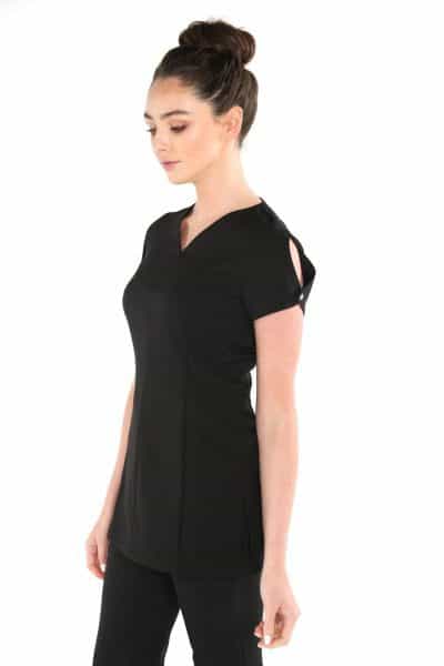 The Erin Tunic in Black