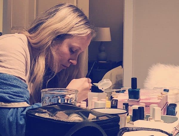 Mel Shengaris working