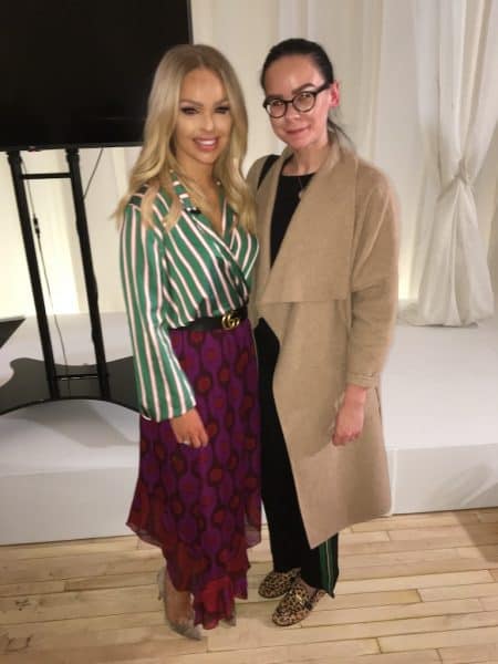 Scratch's Sophie with Katie Piper