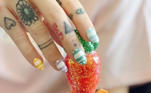 Steph Stone easter nails copy