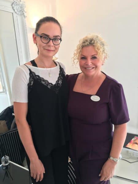 Scratch's Sophie with Debbie Law