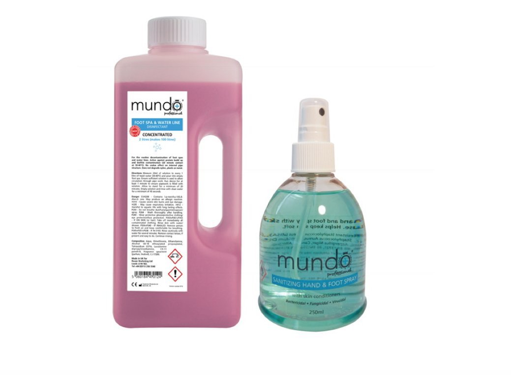 Mundo pedicure products
