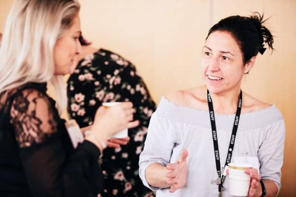 Scratch Stars judging event, comm by Sophie Hill