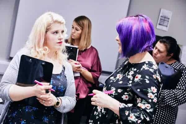 Scratch Stars judging event, comm by Sophie Hill