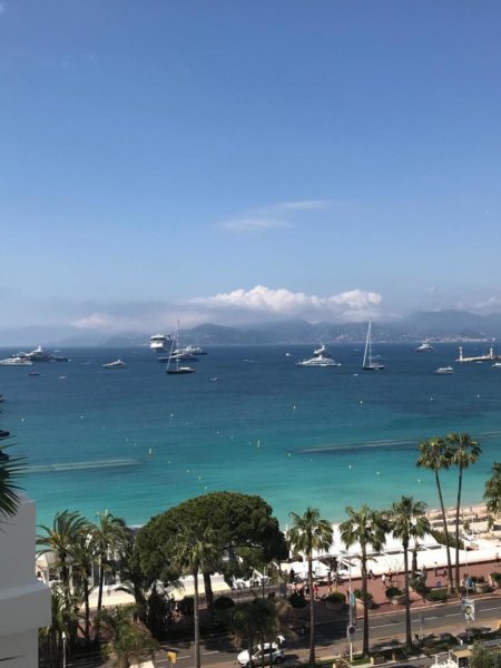 Julie's view from the rooftop terrace staff room