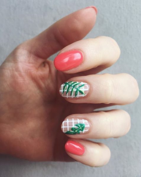 Jen at Buff created this abstract coral design