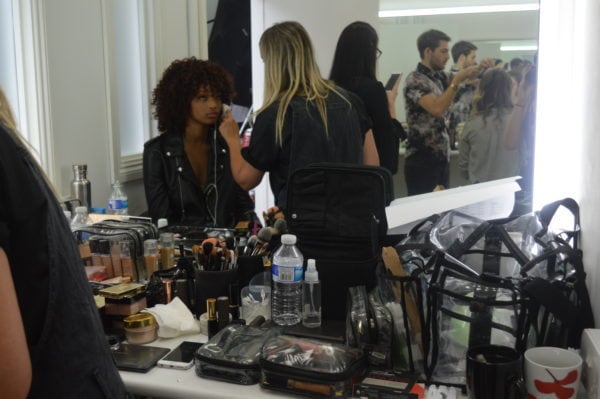 Salon System photoshoot