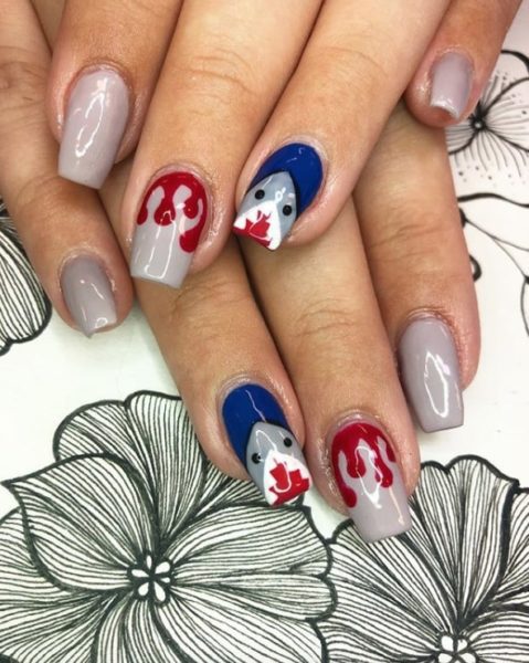 Danielle Després details dripping blood 