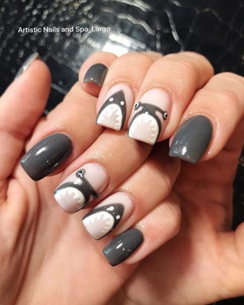 Nails by @artisticnailsandspa_largo