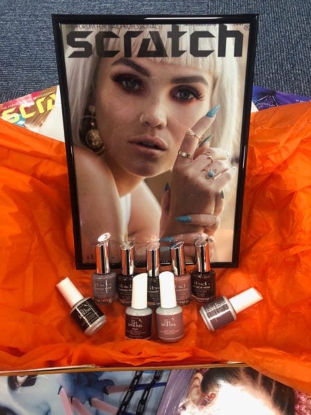 The IBD box gifted to the Scratch team