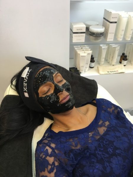 Mavex showcased its facial and foot care products