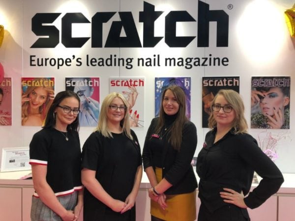 Team Scratch (L-R: Sophie, Rebecca, Helena & Kat)