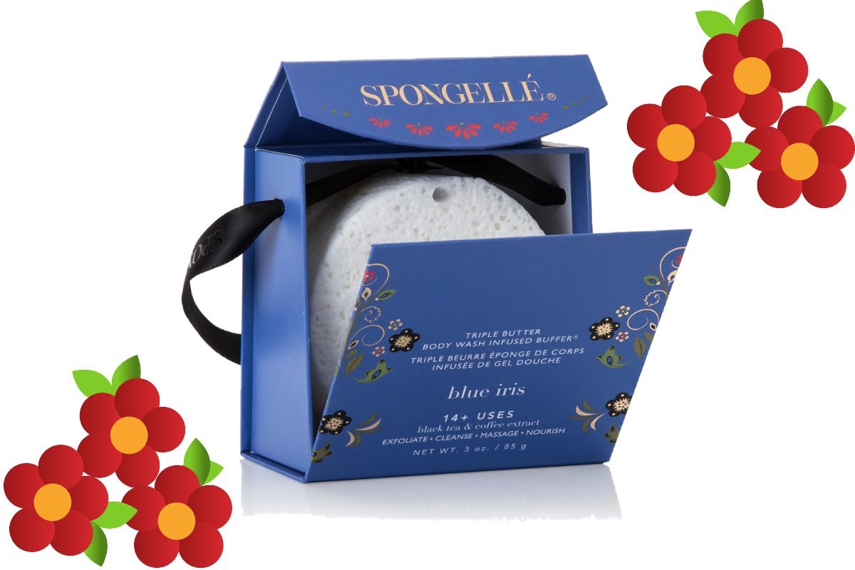 Spongelle blue iris)