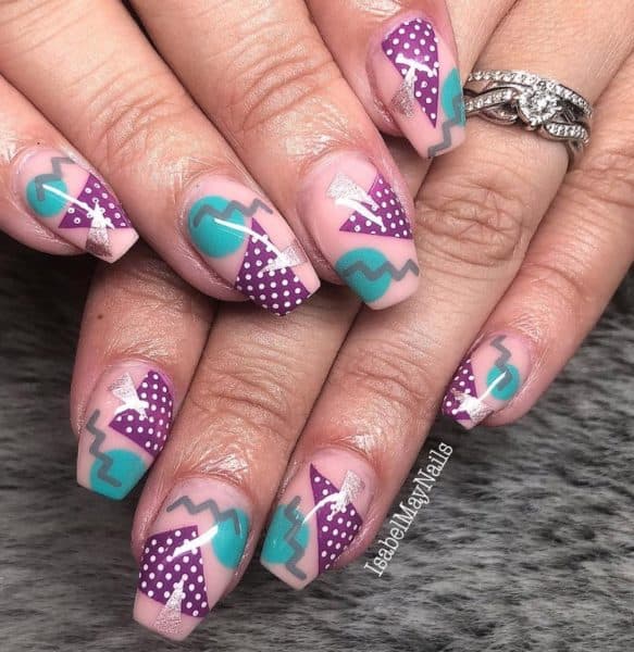 Nails by @isabelmaynails