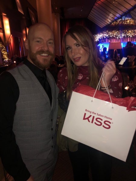 With session stylist, Robbie Tomkins