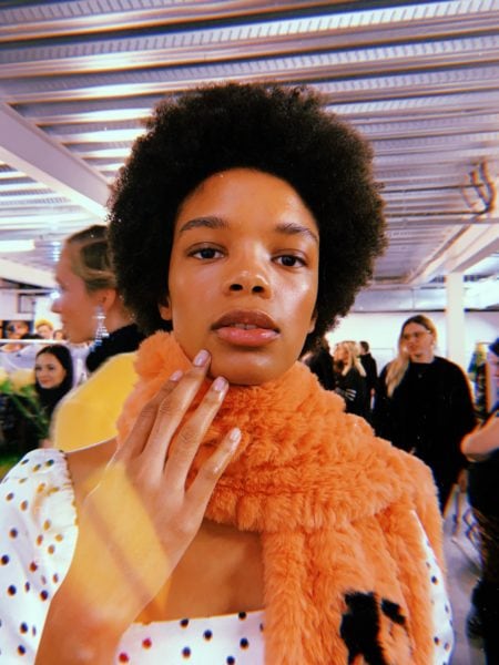 Michelle Humphrey & team for Shrimps using The Gel Bottle Inc on peel-off base