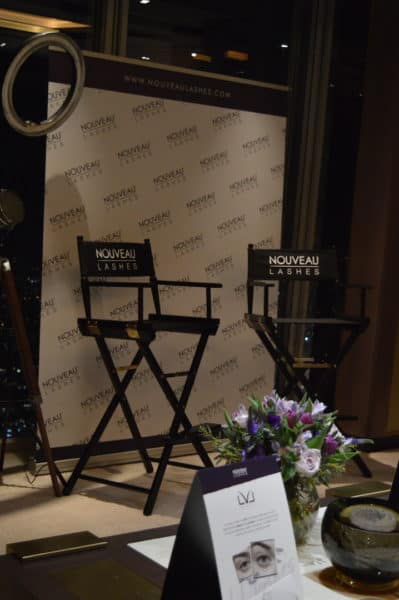 Nouveau Lashes chairs