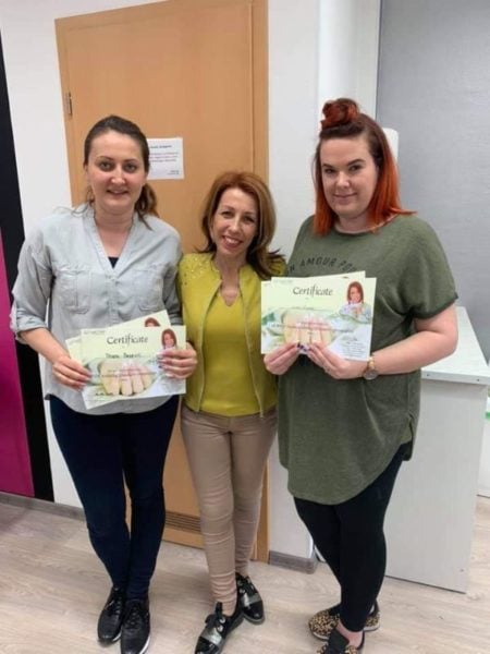 Crystal Nails educator 2