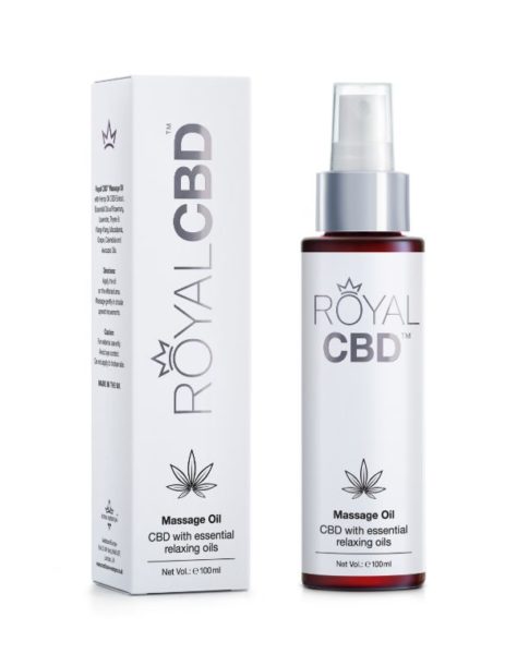 Royal CBD Massage Oil www.gdcooper.co.uk