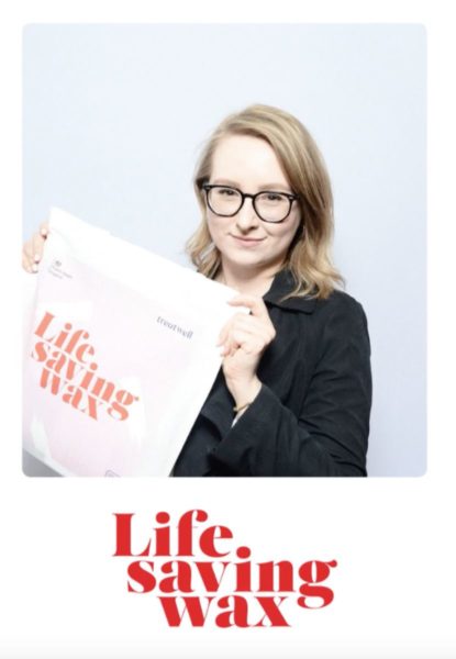 Scratch's Kat at the Life Saving Wax event 