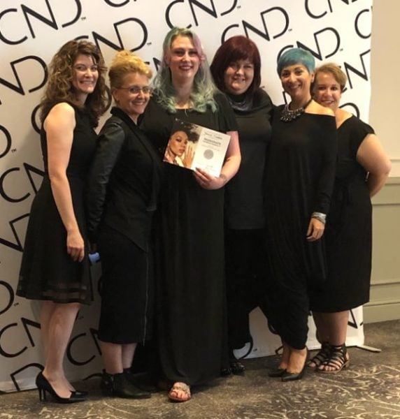 Jacki Clarke scoops the Passionate Award