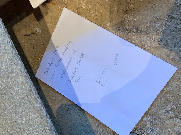 Note under floor ETA