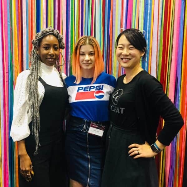 Nails' Next Top Nail Artist's Lavettr Cephus, Carly Snyr and Hemi Park