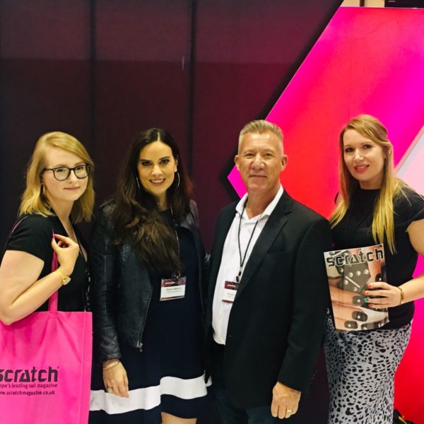 With Kupa's Elaine Watson and Richard Hurter