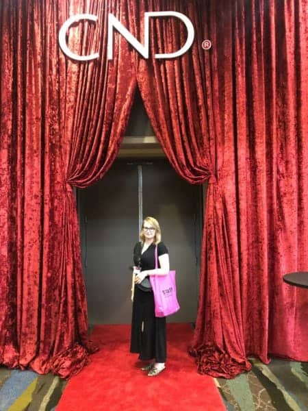 Kat outside CND™'s seminar room