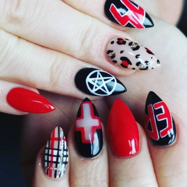 Ali McCassey's nails