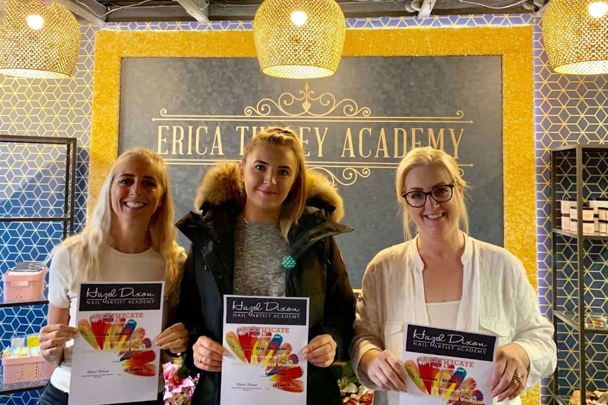 Erica Turley Academy students