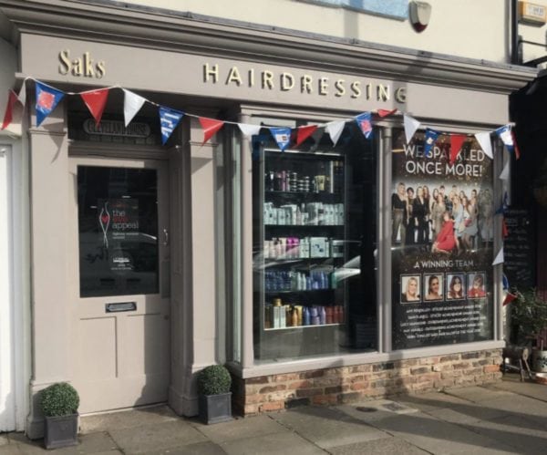 Saks Yarm bedecked for Eve