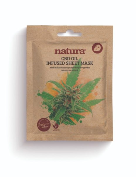 Natura CBD Oil Infused Sheet Mask www.beautypro.com