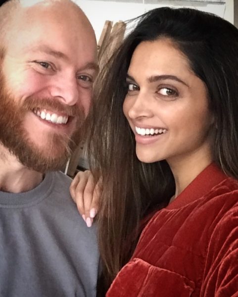 Robbie with Deepika Padukone 