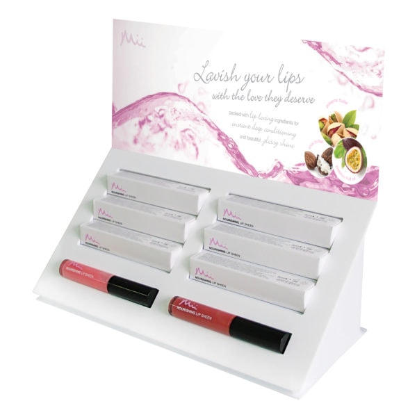 Mii Nourishing Lip Sheen-Display-Stand_2500x2500