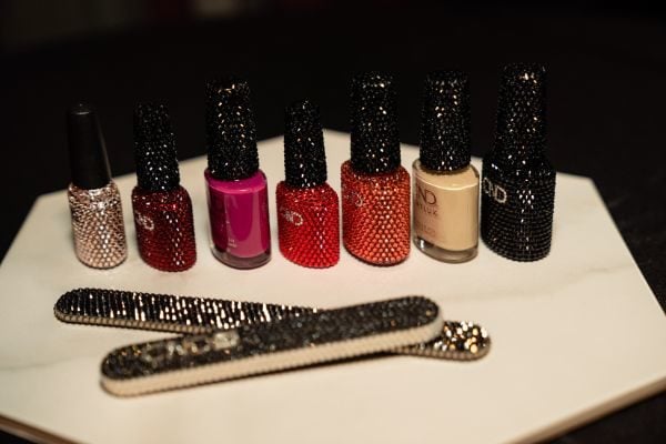 SWAROVSKI ENCRUSTED NAIL BOTTLES
