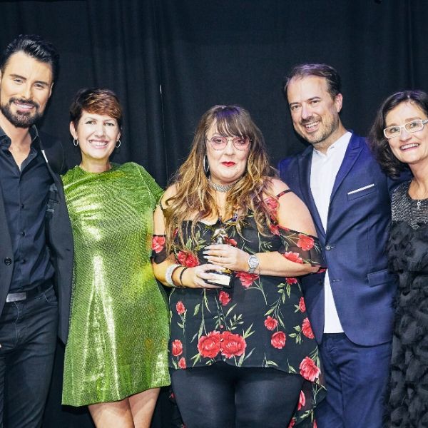 Rachel Lunn at the Scratch Stars Awards 2019