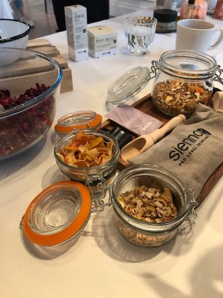 A finished aroma pillow