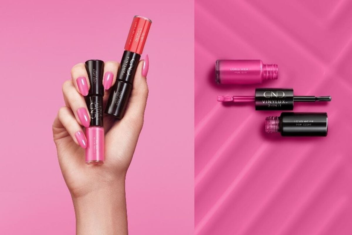 CND VINYLUX Two-in-One