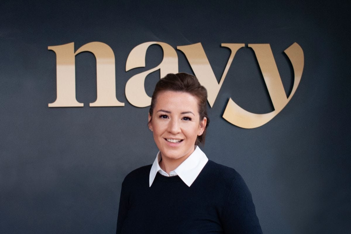 Rebecca Crawforth Navy