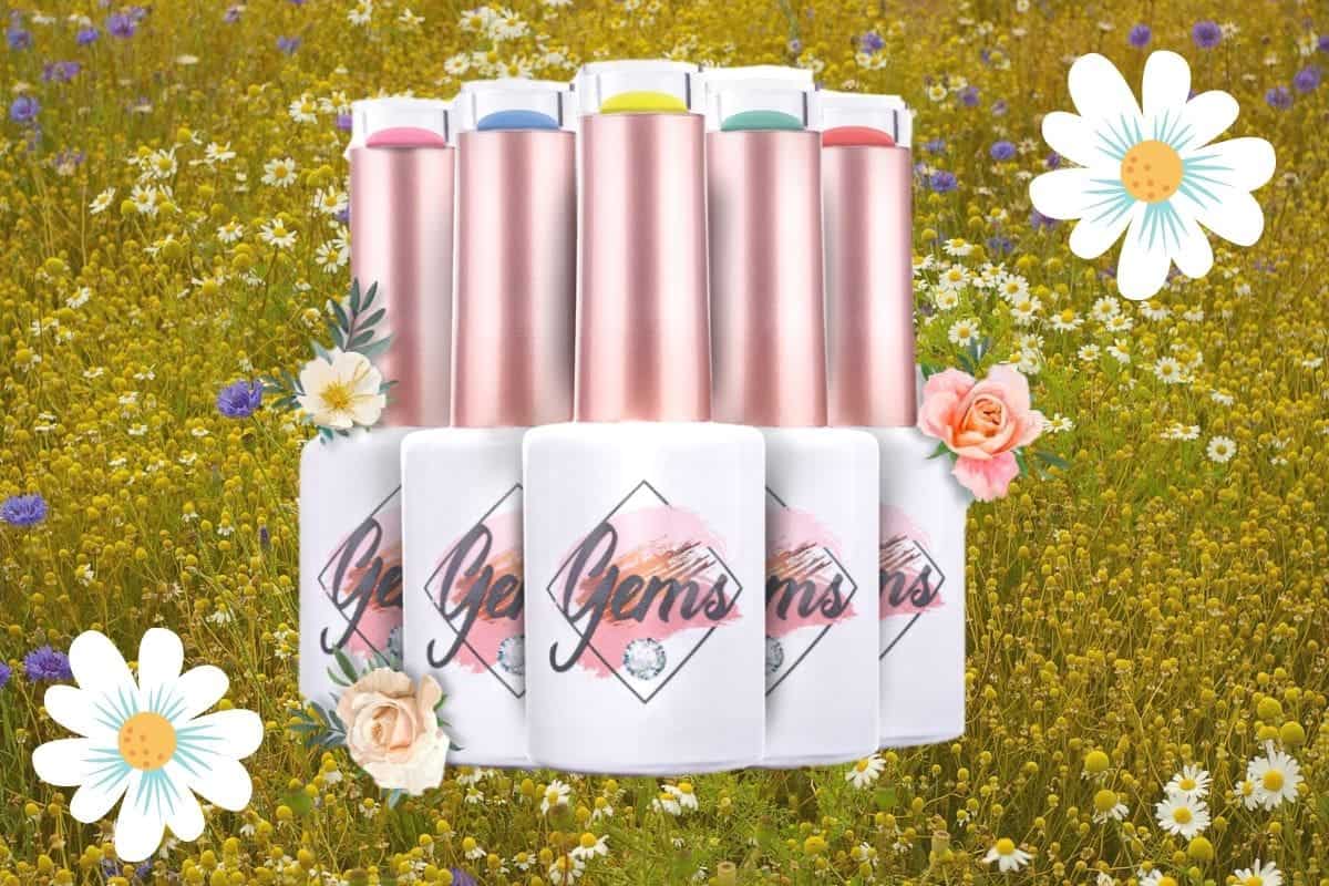 Gems Pretty in Spring gel polish collection