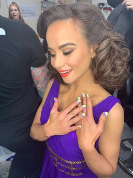 Dancing On Ice nails