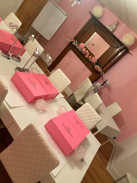 Nicola Bishop's training room