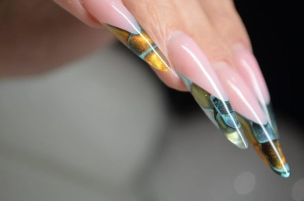 Anna Kuznetsova 3D French nail workshop